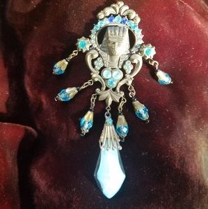 CZECH GLASS BROACH